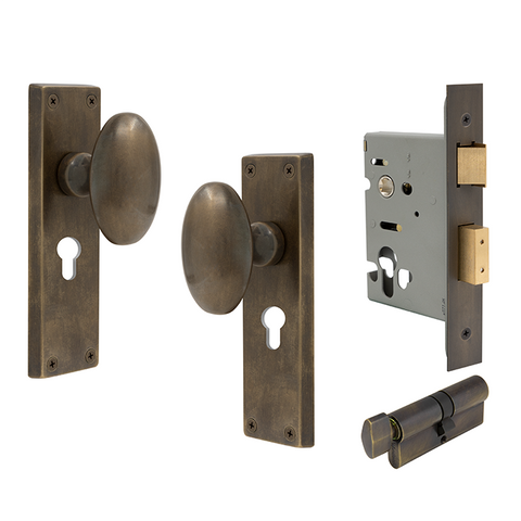 Camden Square Longplate Euro Lock ORB
