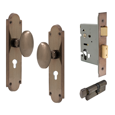 Camden Victorian Longplate Euro Lock NB
