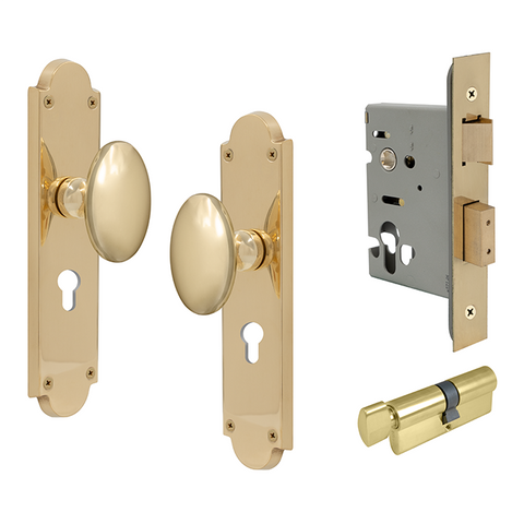 Camden Victorian Longplate Euro Lock UB