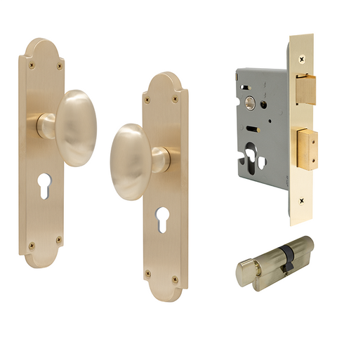 Camden Victorian Longplate Euro Lock USB