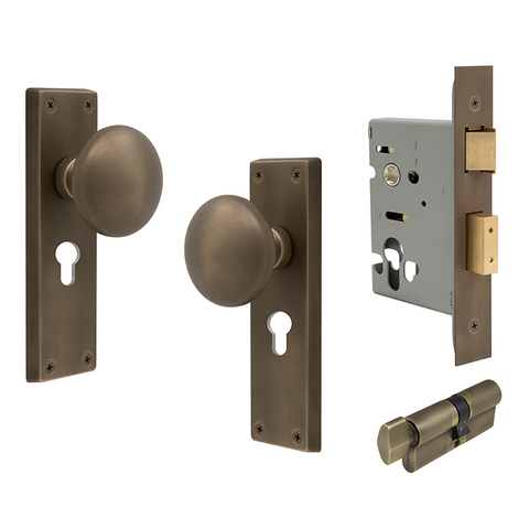 Sutton Square Longplate Euro Lock RB