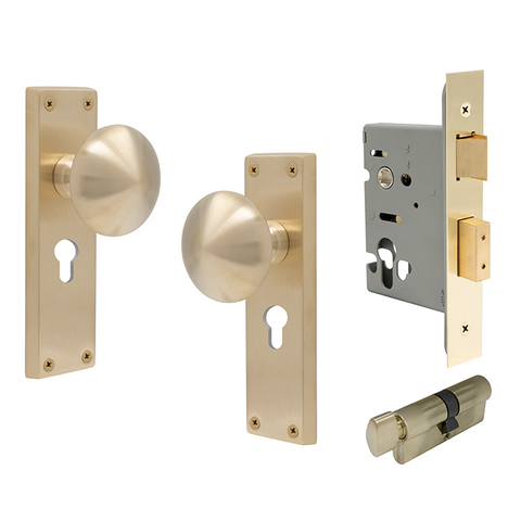 Sutton Square Longplate Euro Lock USB