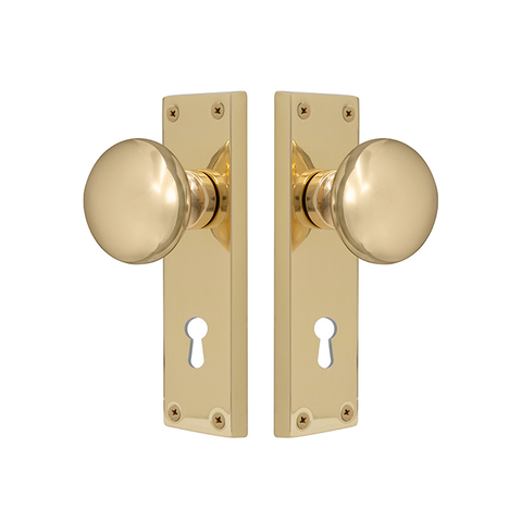Sutton Square Longplate Std Key PB