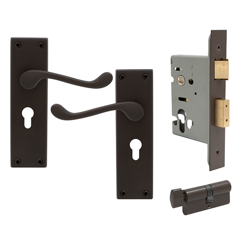 York Square Longplate Euro Lock VB