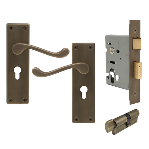 York Square Longplate Euro Lock RB