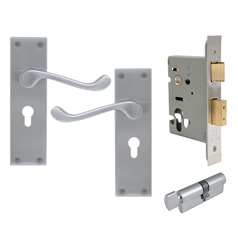 York Square Longplate Euro Lock SC