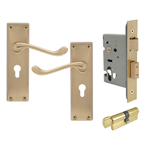 York Square Longplate Euro Lock UB