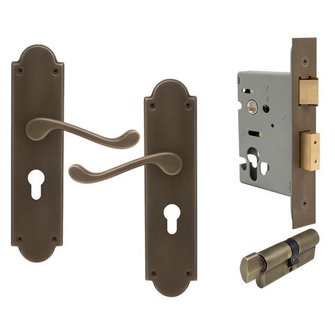 York Victorian Longplate Euro Lock RB