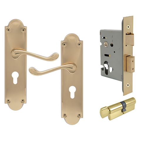York Victorian Longplate Euro Lock UB