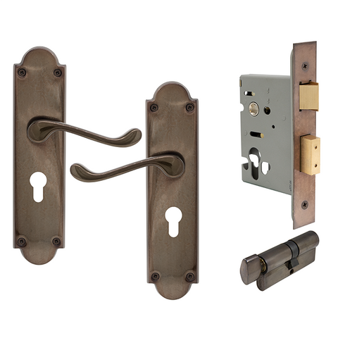 York Victorian Longplate Euro Lock NB
