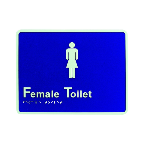 Lockwood Braille Sign - Female