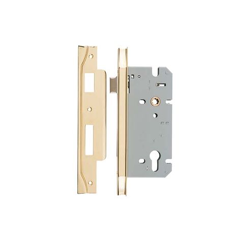 Iver Rebated Mortice Lock 60 PB