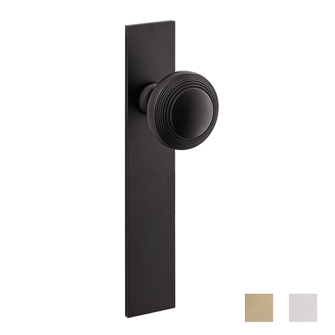 Corston Poplar Long Plate Door Knob