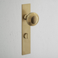 Corston Poplar Long Plate Knob