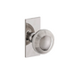 Corston Poplar Short Plate Knob