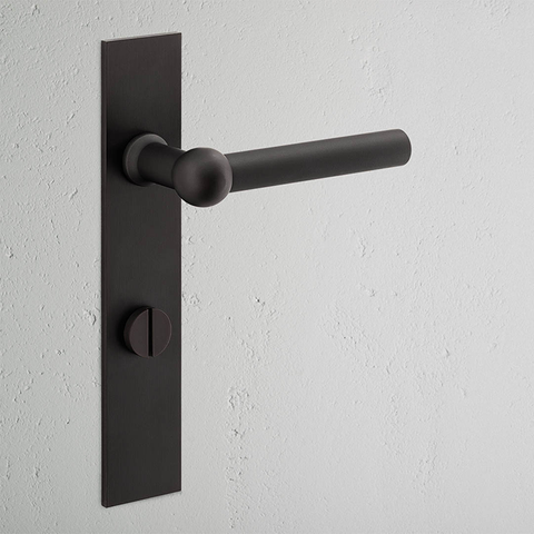 Harper Long Plate Sprung Lever & Thumb B