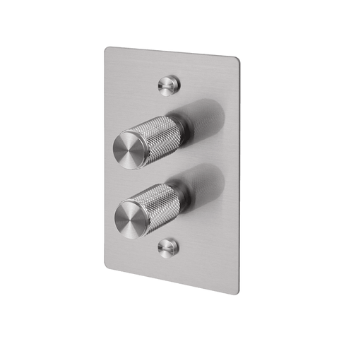 2G Dimmer Vertical 100W Cross S