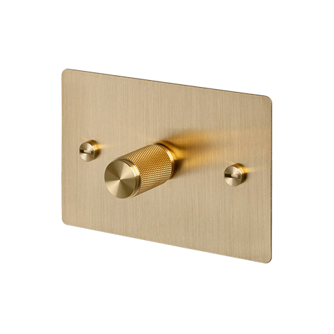 1G Dimmer Horizontal 250W Cross BR