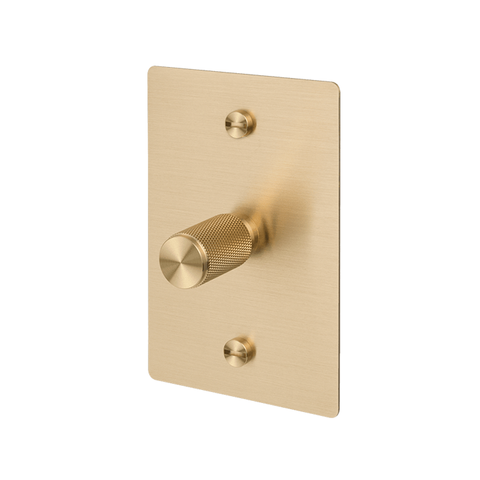 1G Dimmer Vertical 250W Cross BR