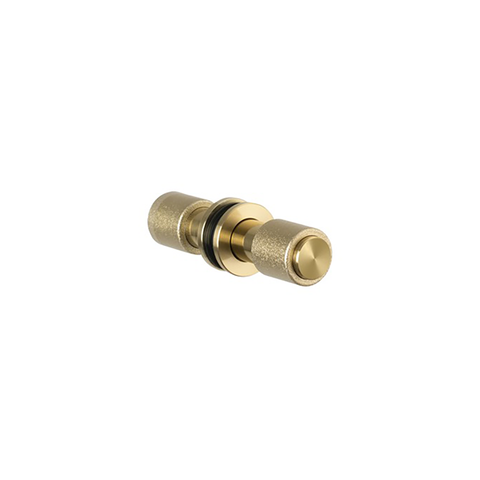 B+P Cast Knob Dbl Brass