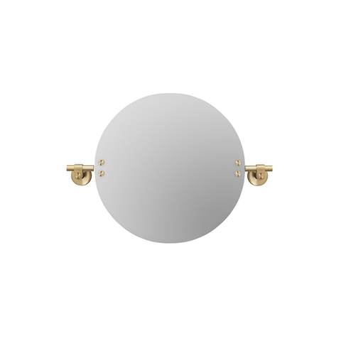 B+P Cast Mirror 400 Brass