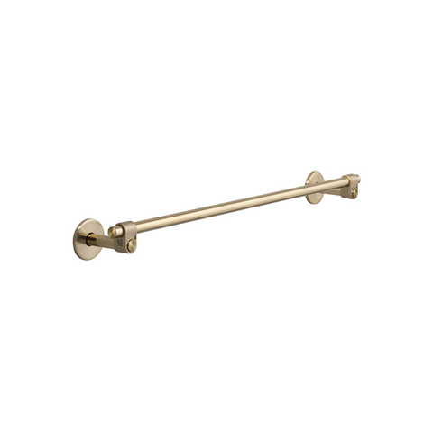 B+P Cast Towel Rail 600 Brass