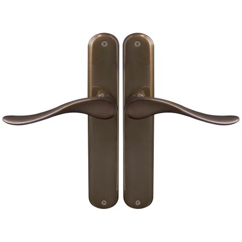 Haven Oval LP Levers Blank AB