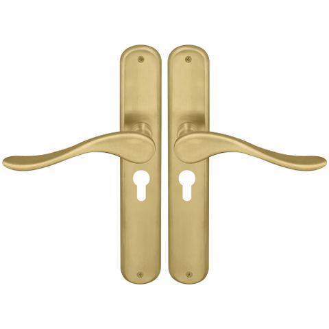 Haven Oval LP Lever Set E48 MSB