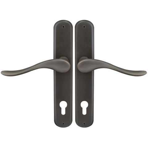 Haven Oval LP Lever Set E85 DRB