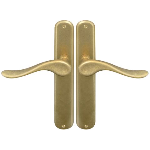 Haven Oval LP Levers Blank RLB