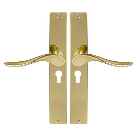 Haven Square LP Lever Set E48 PB