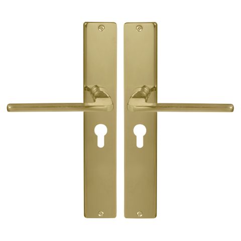 Chalet Square LP Lever Set E48 PB