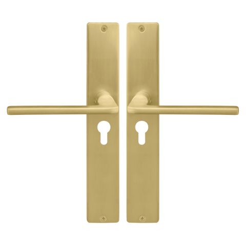 Chalet Square LP Lever Set E48 MSB