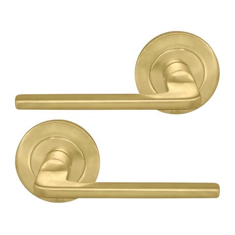 Chalet Large Rose Levers Blank MSB