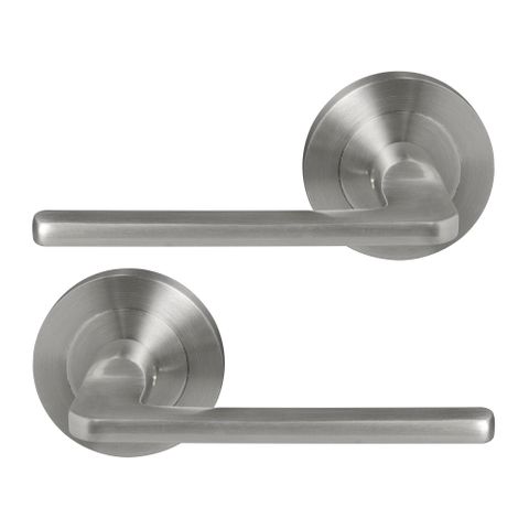 Chalet Large Rose Levers Blank SC