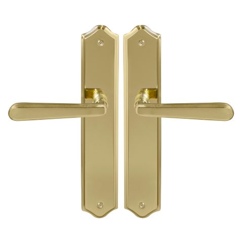 Villa Traditional LP Levers Blank PB