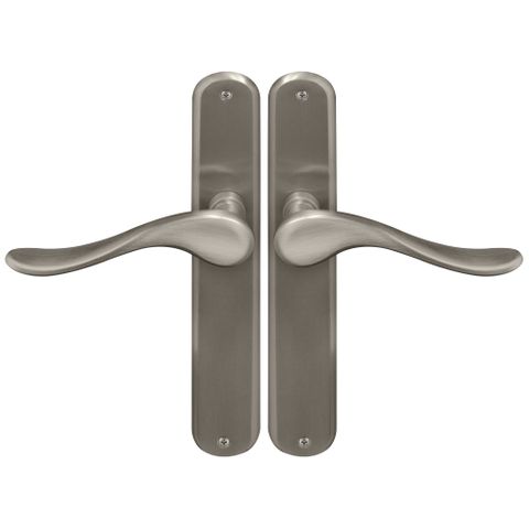 Haven Oval LP Levers Blank BN