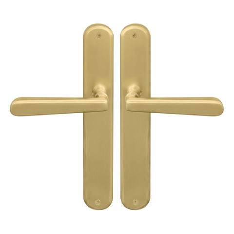 Villa Oval LP Levers Blank MSB