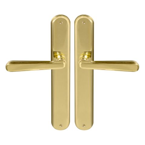 Villa Oval LP Levers Blank UB