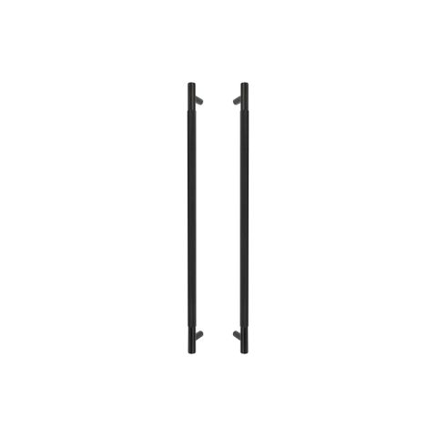 Sento Pull Handle Diamond 600mm BLK BB
