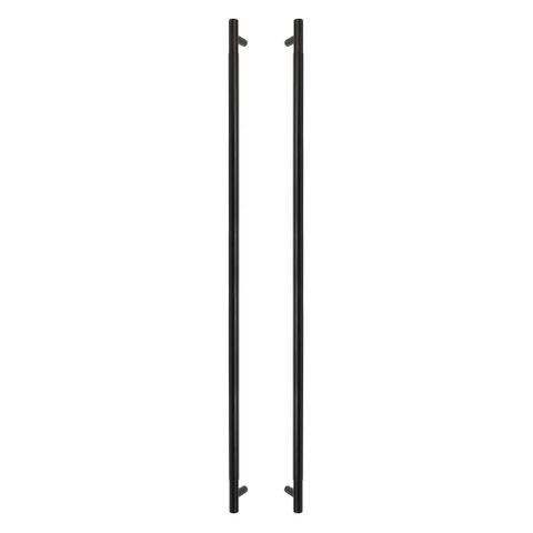 Sento Pull Handle Plain 900mm BLK BB