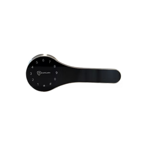 McGrath Ascot Digital Gate Lock BLK