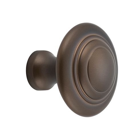 Domed Cupboard Knob AntBra D38xP35mm