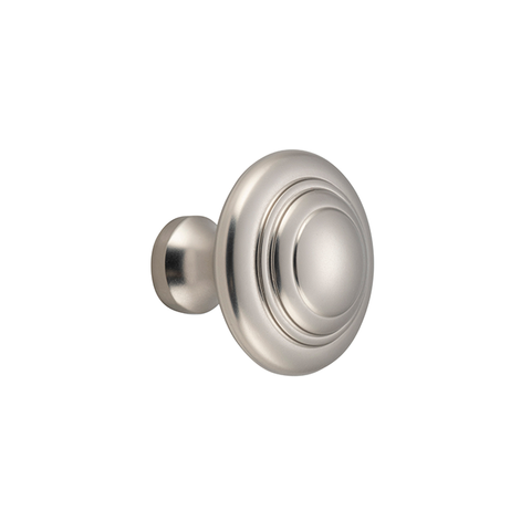 Domed Cupboard Knob SatNic D25xP24mm