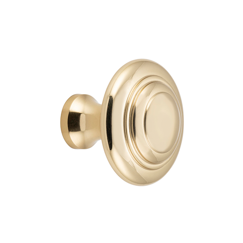Domed Cupboard Knob UnlPolBra D32xP29mm