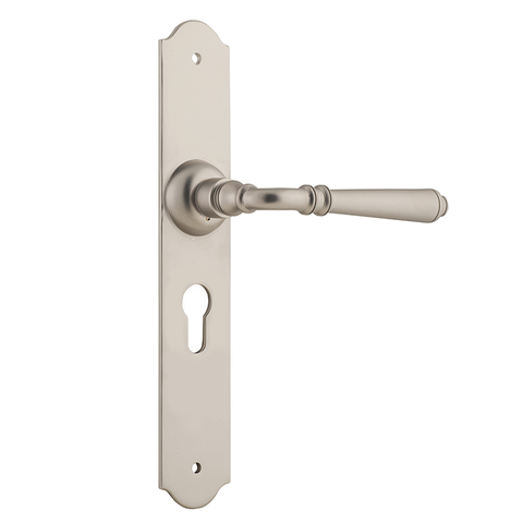 Reims Door Lever Euro Pair SatNic