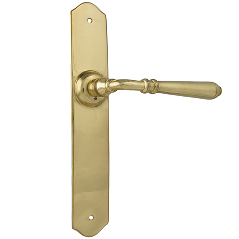 Reims Door Lever Latch Pair UnlPolBra