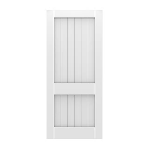 Shaker Grooved 2 Panel