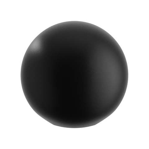 Cupboard Knob Puerto Matt Black D38xP35m
