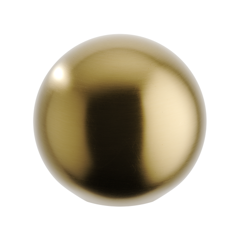 Cupboard Knob Puerto Brushed Gold PVD D3